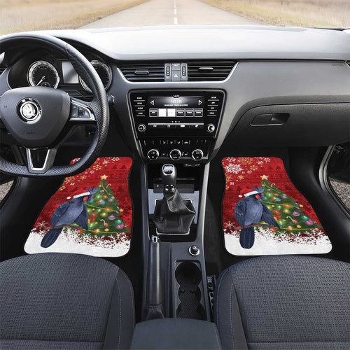 Australia Palm Cockatoo Christmas Car Mats Goliath Cockatoo Santa Merry Chrissie - Aussie Hoodie