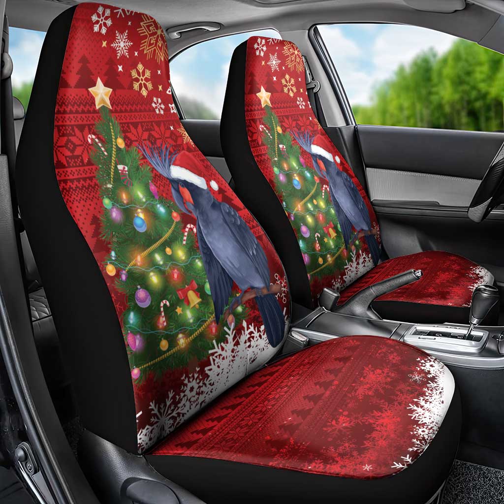 Australia Palm Cockatoo Christmas Car Seat Cover Goliath Cockatoo Santa Merry Chrissie - Aussie Hoodie