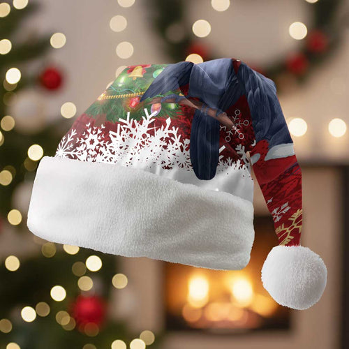 Australia Palm Cockatoo Christmas Santa Hat Goliath Cockatoo Santa Merry Chrissie - Aussie Hoodie