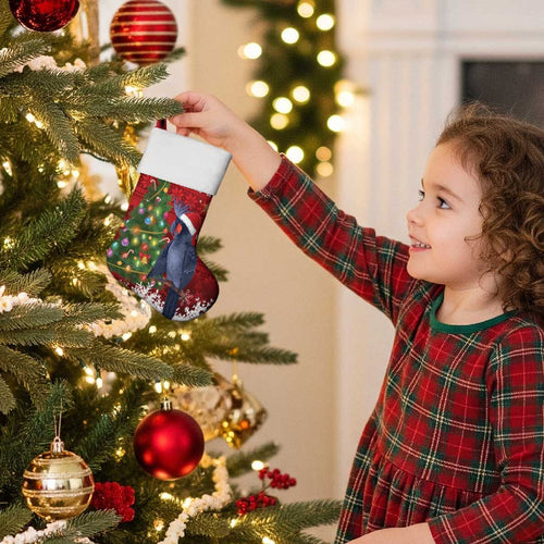 Australia Palm Cockatoo Christmas Stocking Goliath Cockatoo Santa Merry Chrissie - Aussie Hoodie