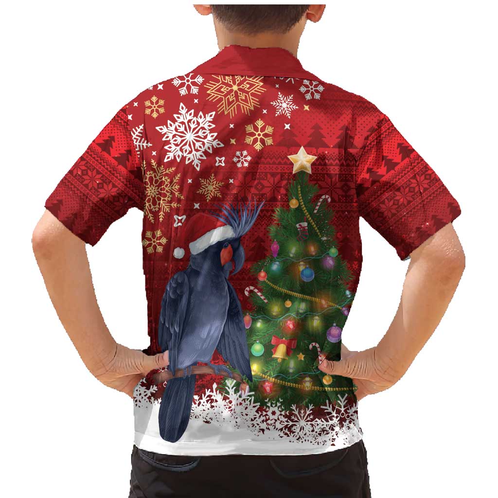 Australia Palm Cockatoo Christmas Family Matching Mermaid Dress and Hawaiian Shirt Goliath Cockatoo Santa Merry Chrissie - Aussie Hoodie