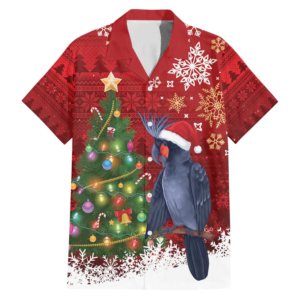 Australia Palm Cockatoo Christmas Family Matching Mermaid Dress and Hawaiian Shirt Goliath Cockatoo Santa Merry Chrissie - Aussie Hoodie