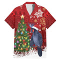 Australia Palm Cockatoo Christmas Family Matching Mermaid Dress and Hawaiian Shirt Goliath Cockatoo Santa Merry Chrissie - Aussie Hoodie