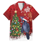 Australia Palm Cockatoo Christmas Family Matching Mermaid Dress and Hawaiian Shirt Goliath Cockatoo Santa Merry Chrissie - Aussie Hoodie
