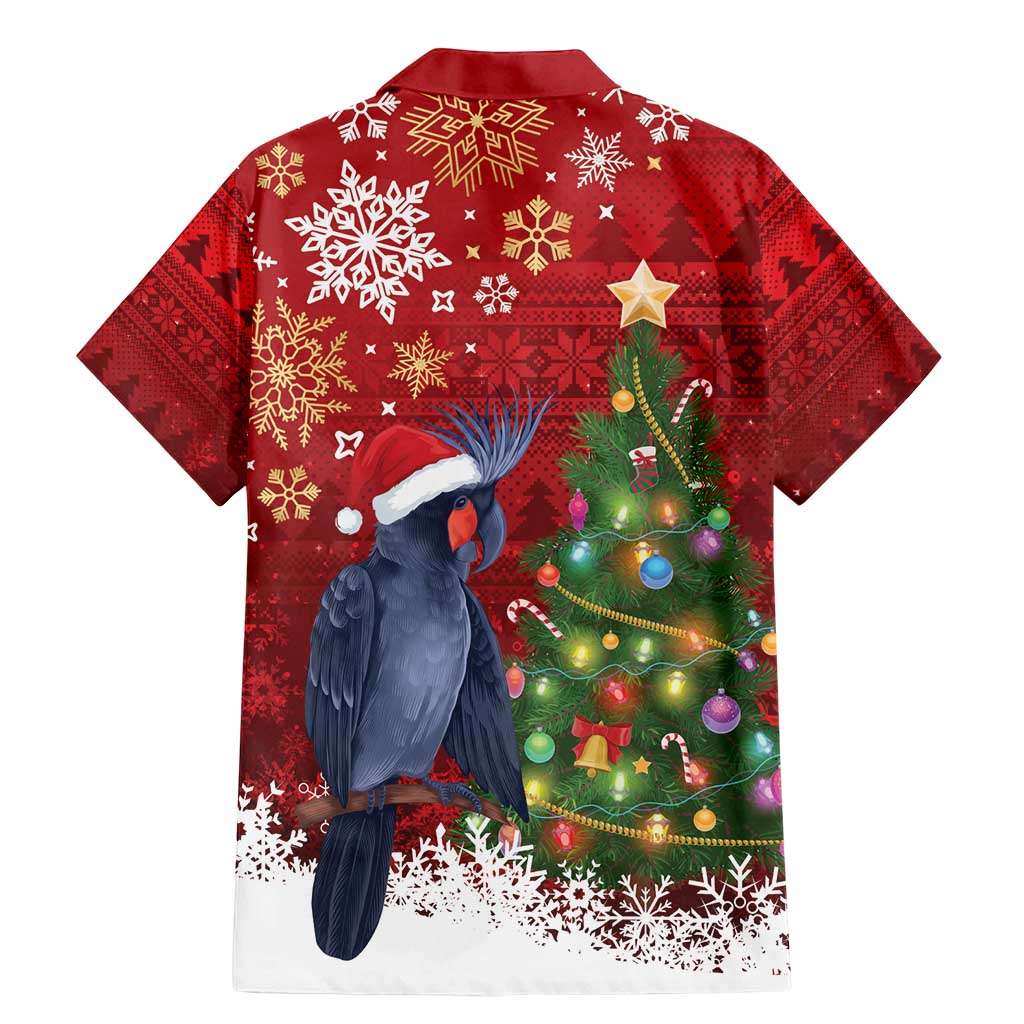 Australia Palm Cockatoo Christmas Family Matching Mermaid Dress and Hawaiian Shirt Goliath Cockatoo Santa Merry Chrissie - Aussie Hoodie