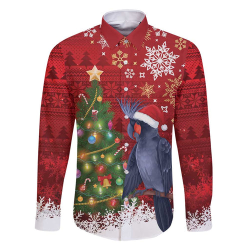Australia Palm Cockatoo Christmas Family Matching Summer Maxi Dress and Hawaiian Shirt Goliath Cockatoo Santa Merry Chrissie - Aussie Hoodie