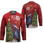 Australia Palm Cockatoo Christmas Hockey Jersey Goliath Cockatoo Santa Merry Chrissie - Aussie Hoodie