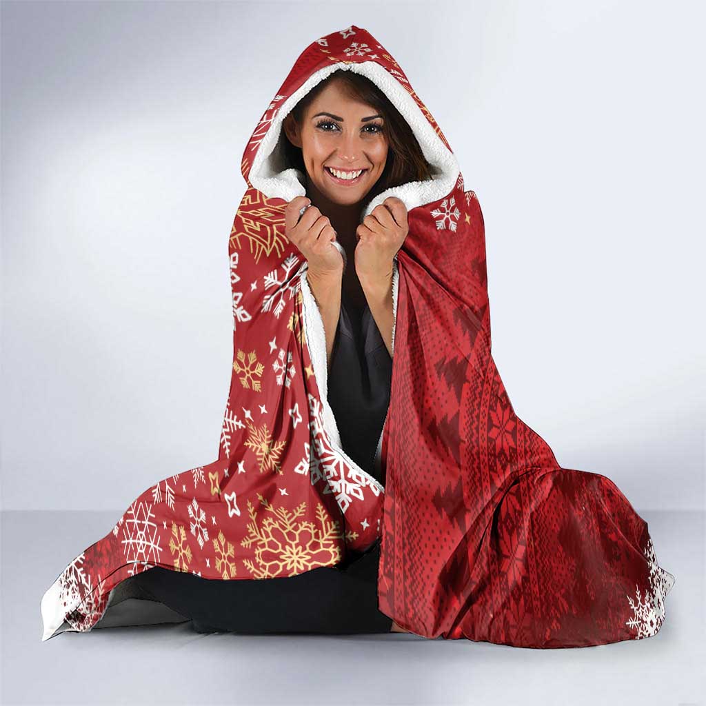 Australia Palm Cockatoo Christmas Hooded Blanket Goliath Cockatoo Santa Merry Chrissie - Aussie Hoodie