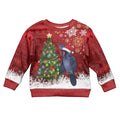 Australia Palm Cockatoo Christmas Kid Ugly Christmas Sweater Goliath Cockatoo Santa Merry Chrissie - Aussie Hoodie