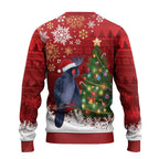 Australia Palm Cockatoo Christmas Ugly Christmas Sweater Goliath Cockatoo Santa Merry Chrissie - Aussie Hoodie