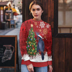 Australia Palm Cockatoo Christmas Ugly Christmas Sweater Goliath Cockatoo Santa Merry Chrissie - Aussie Hoodie