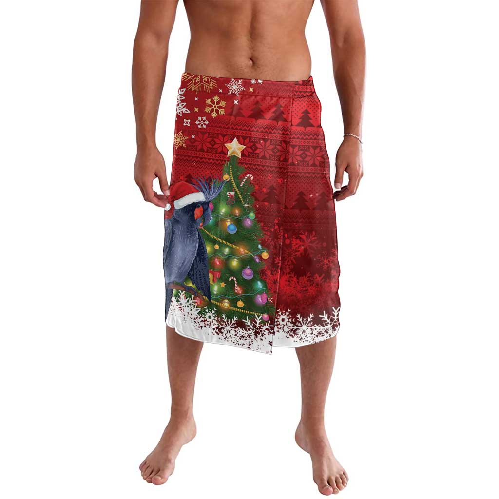 Australia Palm Cockatoo Christmas Lavalava Goliath Cockatoo Santa Merry Chrissie - Aussie Hoodie