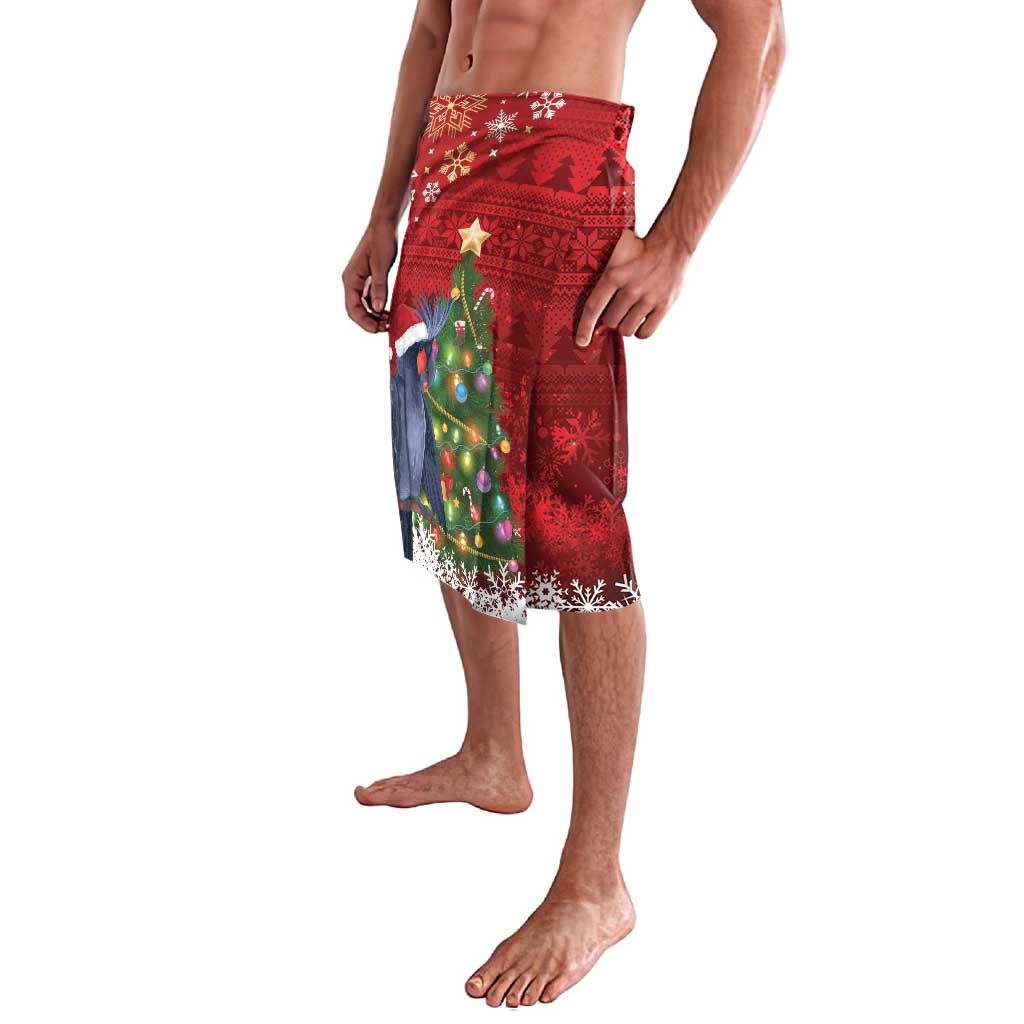 Australia Palm Cockatoo Christmas Lavalava Goliath Cockatoo Santa Merry Chrissie - Aussie Hoodie
