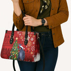 Australia Palm Cockatoo Christmas Leather Bag Goliath Cockatoo Santa Merry Chrissie - Aussie Hoodie