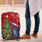 Australia Palm Cockatoo Christmas Luggage Cover Goliath Cockatoo Santa Merry Chrissie - Aussie Hoodie