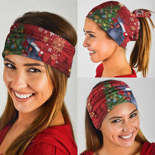 Australia Palm Cockatoo Christmas Neck Gaiter Goliath Cockatoo Santa Merry Chrissie - Aussie Hoodie