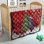 Australia Palm Cockatoo Christmas Quilt Goliath Cockatoo Santa Merry Chrissie - Aussie Hoodie