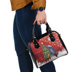Australia Palm Cockatoo Christmas Shoulder Handbag Goliath Cockatoo Santa Merry Chrissie - Aussie Hoodie