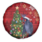 Australia Palm Cockatoo Christmas Spare Tire Cover Goliath Cockatoo Santa Merry Chrissie - Aussie Hoodie