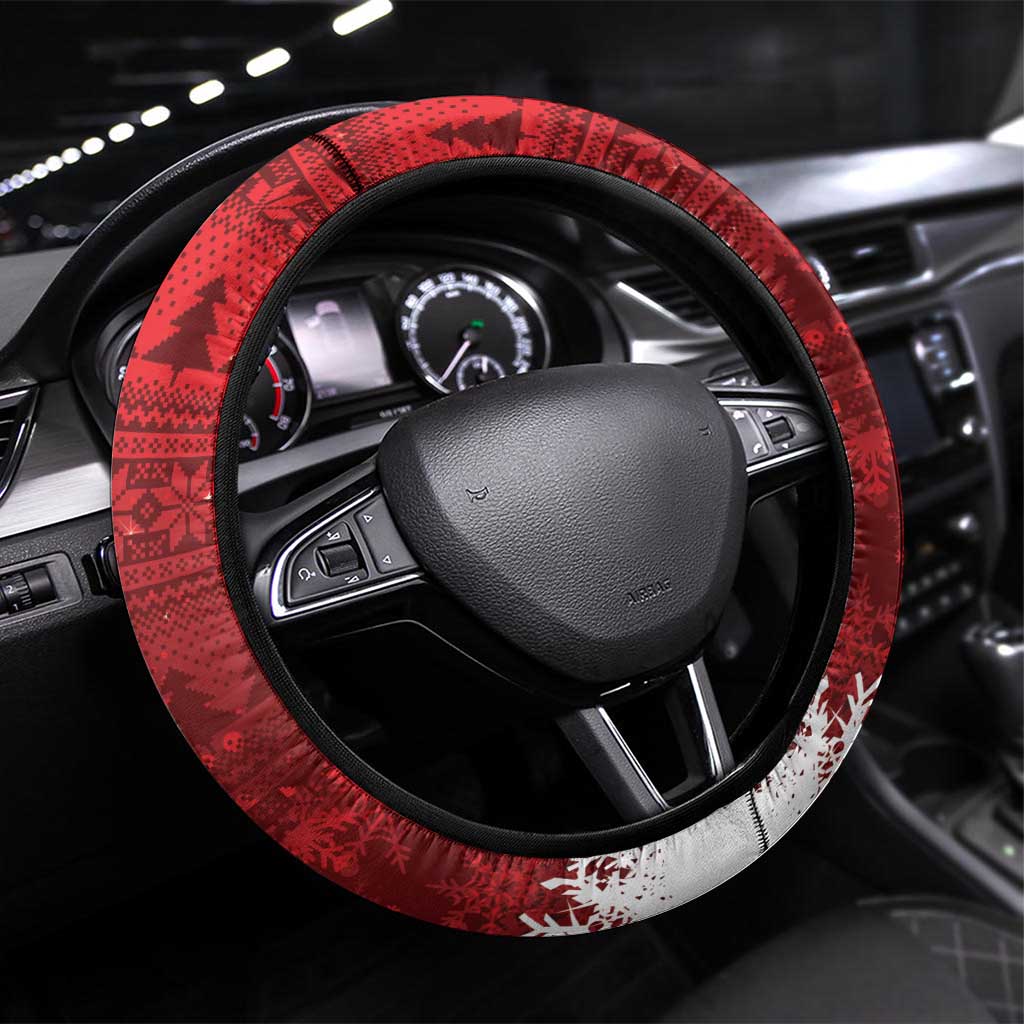 Australia Palm Cockatoo Christmas Steering Wheel Cover Goliath Cockatoo Santa Merry Chrissie - Aussie Hoodie
