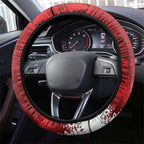Australia Palm Cockatoo Christmas Steering Wheel Cover Goliath Cockatoo Santa Merry Chrissie - Aussie Hoodie