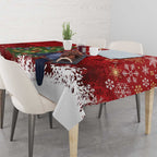 Australia Palm Cockatoo Christmas Tablecloth Goliath Cockatoo Santa Merry Chrissie - Aussie Hoodie