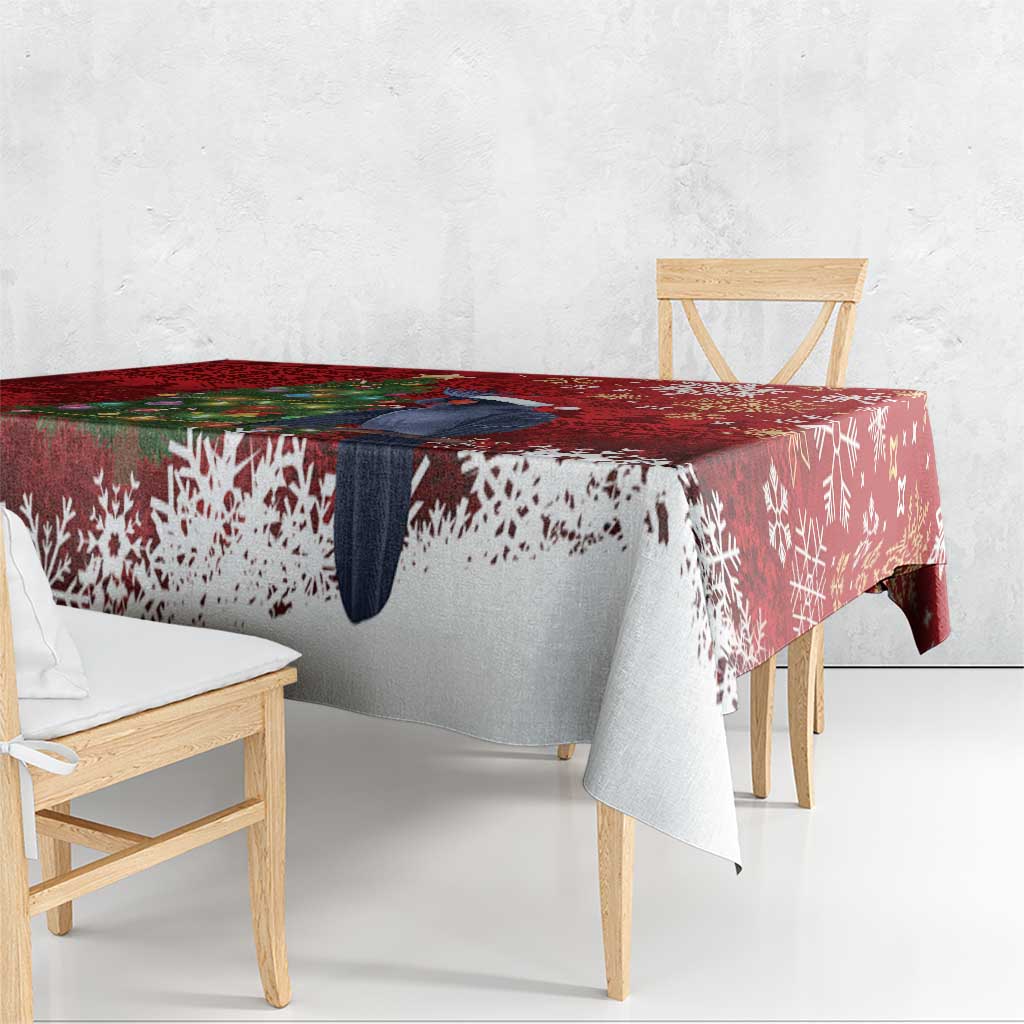 Australia Palm Cockatoo Christmas Tablecloth Goliath Cockatoo Santa Merry Chrissie - Aussie Hoodie