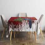 Australia Palm Cockatoo Christmas Tablecloth Goliath Cockatoo Santa Merry Chrissie - Aussie Hoodie
