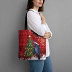 Australia Palm Cockatoo Christmas Tote Bag Goliath Cockatoo Santa Merry Chrissie - Aussie Hoodie