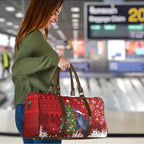 Australia Palm Cockatoo Christmas Travel Bag Goliath Cockatoo Santa Merry Chrissie - Aussie Hoodie