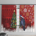 Australia Palm Cockatoo Christmas Window Curtain Goliath Cockatoo Santa Merry Chrissie - Aussie Hoodie