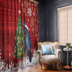 Australia Palm Cockatoo Christmas Window Curtain Goliath Cockatoo Santa Merry Chrissie - Aussie Hoodie