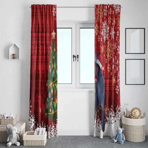 Australia Palm Cockatoo Christmas Window Curtain Goliath Cockatoo Santa Merry Chrissie - Aussie Hoodie
