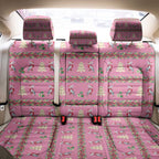 Australia Pink Galah Christmas Back Car Seat Cover Eolophus Roseicapilla Bottlebrush Seamless - Aussie Hoodie