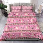 Australia Pink Galah Christmas Bedding Set Eolophus Roseicapilla Bottlebrush Seamless - Aussie Hoodie