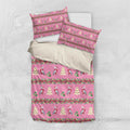 Australia Pink Galah Christmas Bedding Set Eolophus Roseicapilla Bottlebrush Seamless - Aussie Hoodie