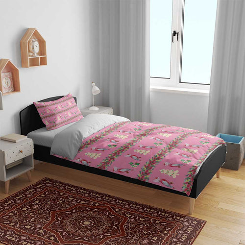 Australia Pink Galah Christmas Bedding Set Eolophus Roseicapilla Bottlebrush Seamless - Aussie Hoodie
