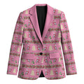 Australia Pink Galah Christmas Blazer Eolophus Roseicapilla Bottlebrush Seamless - Aussie Hoodie
