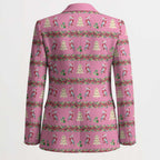 Australia Pink Galah Christmas Blazer Eolophus Roseicapilla Bottlebrush Seamless - Aussie Hoodie