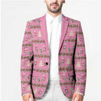 Australia Pink Galah Christmas Blazer Eolophus Roseicapilla Bottlebrush Seamless - Aussie Hoodie