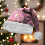 Australia Pink Galah Christmas Santa Hat Eolophus Roseicapilla Bottlebrush Seamless - Aussie Hoodie