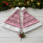 Australia Pink Galah Christmas Santa Hat Eolophus Roseicapilla Bottlebrush Seamless - Aussie Hoodie