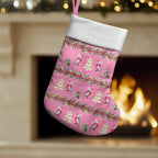 Australia Pink Galah Christmas Stocking Eolophus Roseicapilla Bottlebrush Seamless - Aussie Hoodie