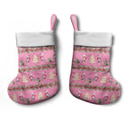 Australia Pink Galah Christmas Stocking Eolophus Roseicapilla Bottlebrush Seamless - Aussie Hoodie