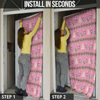 Australia Pink Galah Christmas Door Cover Eolophus Roseicapilla Bottlebrush Seamless - Aussie Hoodie