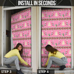Australia Pink Galah Christmas Door Cover Eolophus Roseicapilla Bottlebrush Seamless - Aussie Hoodie