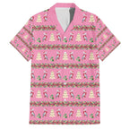 Australia Pink Galah Christmas Family Matching Long Sleeve Bodycon Dress and Hawaiian Shirt Eolophus Roseicapilla Bottlebrush Seamless - Aussie Hoodie