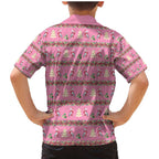 Australia Pink Galah Christmas Family Matching Mermaid Dress and Hawaiian Shirt Eolophus Roseicapilla Bottlebrush Seamless - Aussie Hoodie