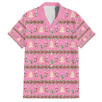 Australia Pink Galah Christmas Family Matching Off Shoulder Maxi Dress and Hawaiian Shirt Eolophus Roseicapilla Bottlebrush Seamless - Aussie Hoodie