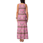 Australia Pink Galah Christmas Family Matching Tank Maxi Dress and Hawaiian Shirt Eolophus Roseicapilla Bottlebrush Seamless - Aussie Hoodie